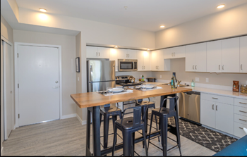 Kitchen at Parq Crossing Apartments